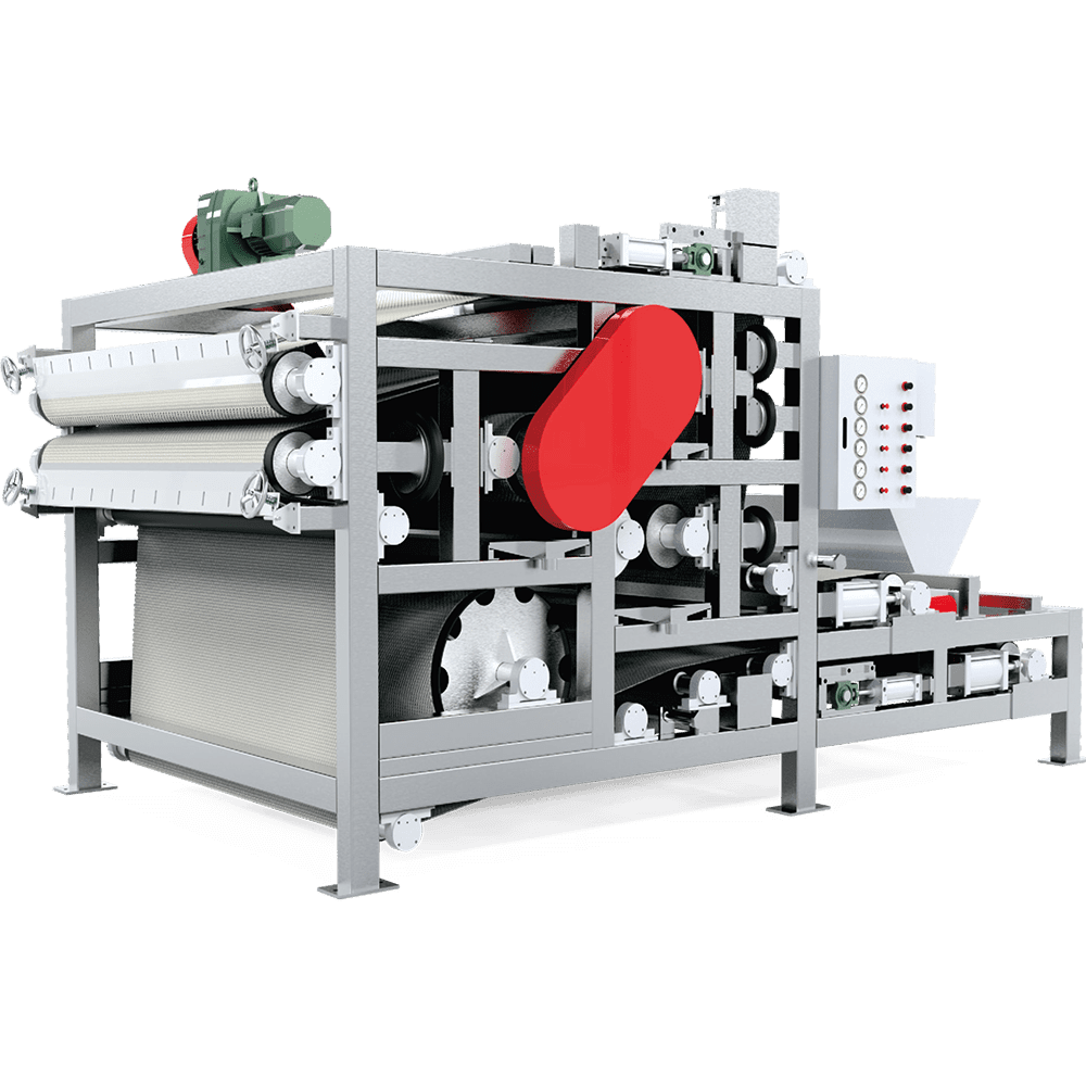 Belt filter press