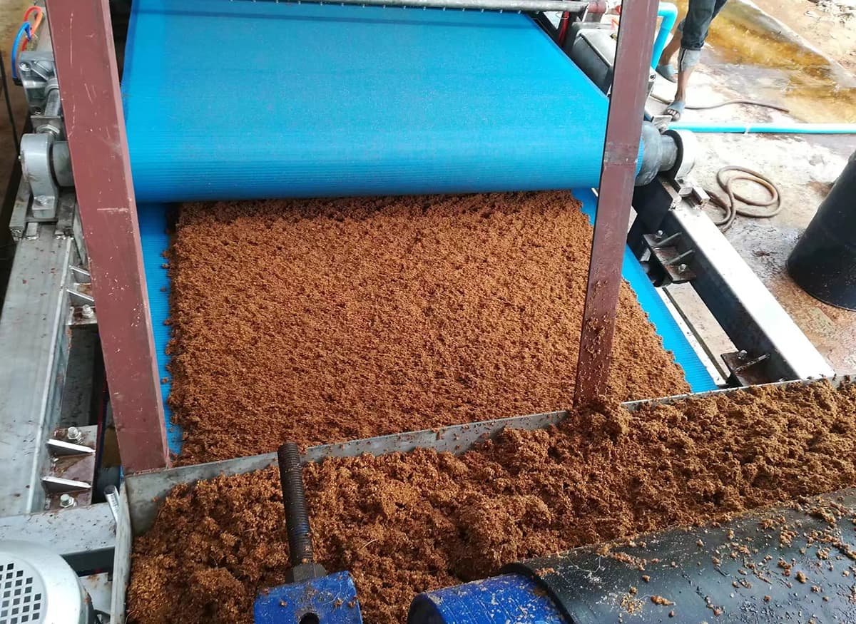 cocopeat dehydration