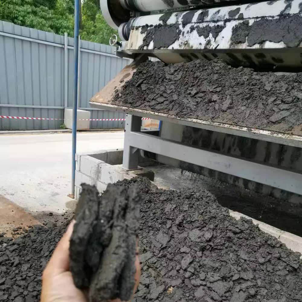 sludge belt press machine