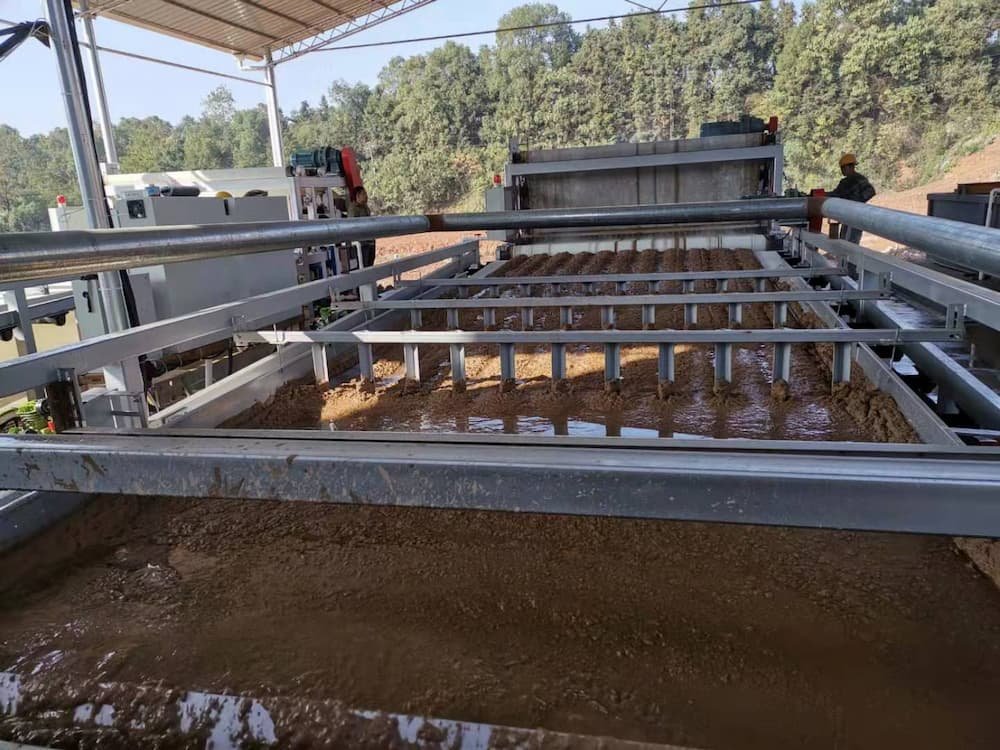 Mebon Filter Press for Efficient Coco Peat and Sludge Dewatering