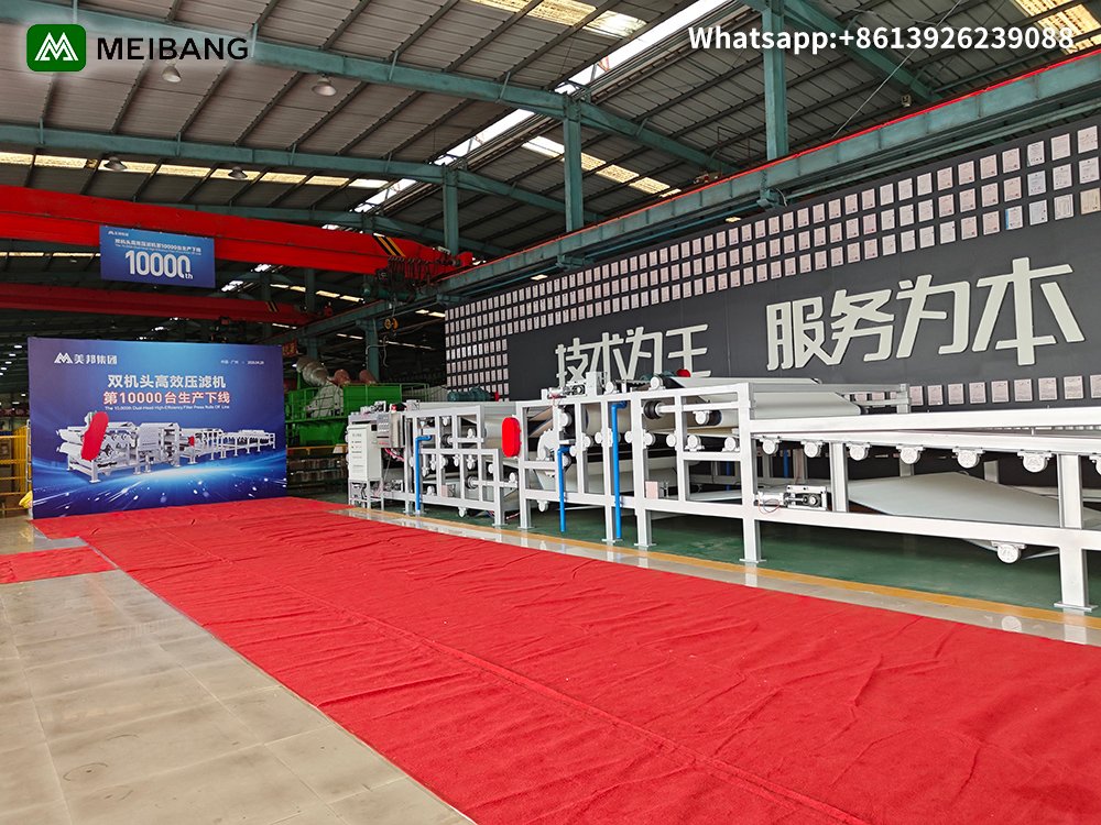 Dual Head High-Efficiency Filter Press: Premier Mining Tailings Dewatering Equipment