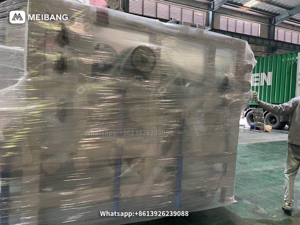 Cassava residue dehydrators were loaded and shipped.