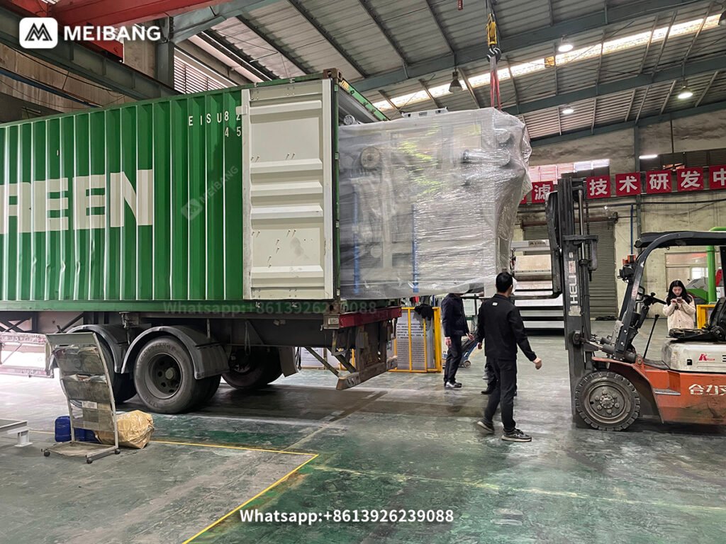 Cassava residue dehydrators were loaded and shipped.